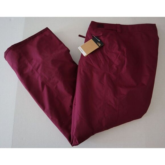 The North Face NF0A5ACYI0H Women's Sz 2XL Maroon Freedom Insulated Pants - Picture 12 of 15